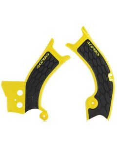Acerbis Yellow/Black X-Grip Frame Guard - 2686601017
