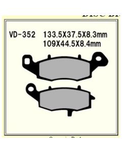 Vesrah Brake Pads (Vd-352Rjl) VD-352RJL