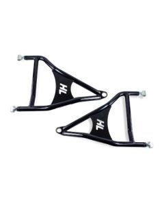 High Lifter Apexx Front Forward Upper And Lower Black Control Arms With Ball Joints For Can-Am Models HDFFA-CMX3-B-BJI