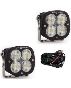 Baja Designs Auxiliary LED Light Pod Pair XL Sport Series Wide Cornering Pattern Clear Lens Universal 567805