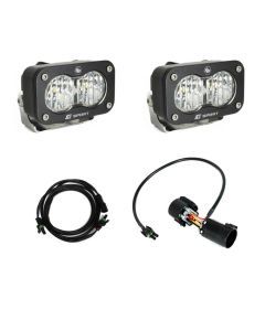 Baja Designs Reverse Light Kit Dual S2 Sport Series Wide Cornering Pattern Clear Lens 448231