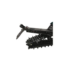 Straightline Hide 'N' Go Rear Bumper 163" Track - Black Black Rear Bumper