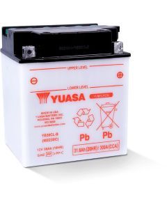 Yuasa Conventional YB30CLB 12 Volt Battery YUAM2230C
