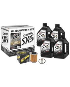 Maxima Quick Oil Change Kit For Can-Am Maverick X3 900 X mr Turbo R 2016-2021 Grade: 5W-40 Filter Type: PF-152