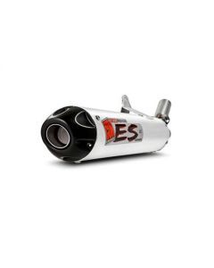 Big Gun Ballistic Stainless Steel Slip-On Exhaust With Black End Tip For Honda TRX250X SporTrax 2009-2022