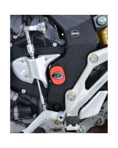 R&G Racing Black Frame Plug Fits Both Sides For 2015-2018 MV Agusta Turismo Veloce 800