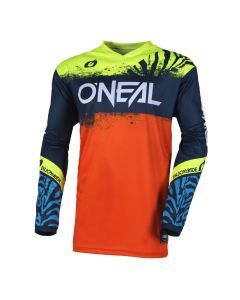 Motocross Jersey 242 O'Neal Element Shocker Blue / Orange Motocross Jersey