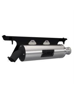 HMF Muffler Polaris RZR XP/4 1000 24-25 Stainless Titan-XL Slip On Exhaust Blackout End Cap