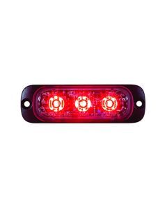Thin Mount Red LED Strobe Light