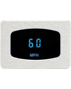 Dakota Digital Odyssey Satin Mini Speedometer With Teal Display ODY-01-3-S-T