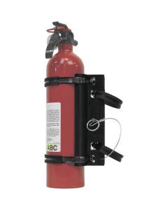 ATV/UTV Tek Elite Series Universal Fire Extinguisher Mount Black