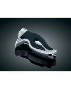 KURYAKYN CHRME FLAMIN FOOTPEGS W/OUT ADAPTERS FOR HARLEY OEM STOCK PEG MNTS 4417