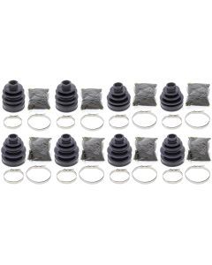 Complete Front & Rear Inner & Outer CV Boot Repair Kit Yamaha YFM550 Grizzly 14