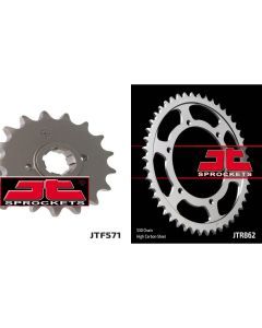 Front & Rear Sprocket Kit for YAMAHA XJ600 86-88 JT Sprockets