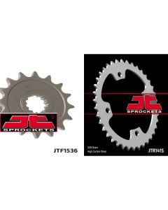 Front & Rear Sprocket Kit KSF450 B8,B9F,BAF,BBF,BCS,BDF,BEF-KFX450 R 08-14