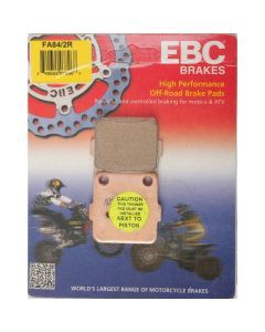 EBC 1 Pair Sintered R Series Heavy-Duty Brake Pads MPN FA84/2R