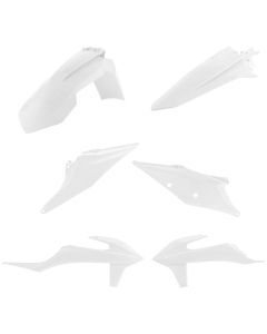Acerbis White Standard Plastic Kit for KTM - 2726500002