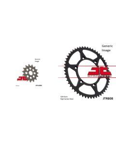 Front and Rear Steel Sprocket Kit for OffRoad SUZUKI RM250 1993-1996