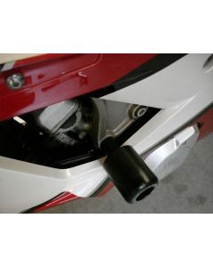 R&G Racing Black Classic Style Crash Protectors For 1988-1990 Yamaha FZR400 RR