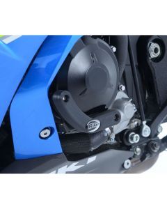 R&G Racing Black Engine Case Sliders LHS For 2017-2018 Suzuki GSXR1000
