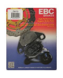 EBC 1 Pair FA Series Organic Replacement Brake Pads MPN FA173