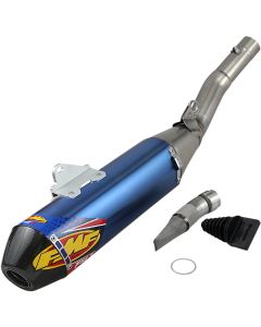 YZ450F FMF 4.1 RCT Slip-On Exhaust Pipe Blue Yamaha YZ 450F 2018-2026 - 044445