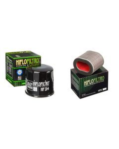 HIFLO FILTRO Oil and Air Filter Kit for HONDA NT700 V Deauville Travel ABS 09