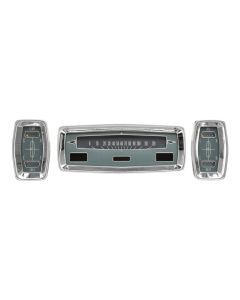 Dakota Digital 1961-63 Lincoln RTX Analog Gauge kit With Chrome Bezels RTX-61L-X