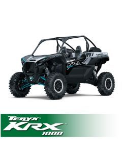Rugged Radios Kawasaki Teryx KRX Complete Communication Kit with Bluetooth Intercom and 2-Way Radio