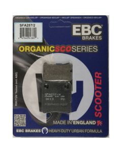 EBC 1 Pair Premium SFA Organic OE Replacement Brake Pads MPN SFA257/2