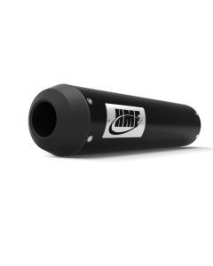 HMF Muffler Pol/Can-Am Out/Sprtsmn/Rng(70-110) 07-25 Black Performance Slip On Exhaust Mini Blackout End Cap