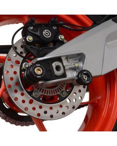 R&G Racing Black Cotton Reels For 2021-2024 Aprilia RS660