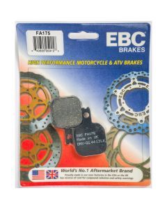EBC 1 Pair Premium SFA Organic OE Replacement Brake Pads MPN FA175