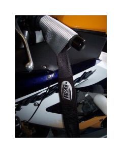 R&G Racing Black Premium Handlebar Top Straps ST0001BL