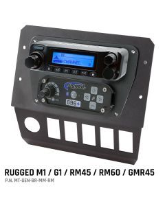 Rugged Radios Polaris General Multi Mount Kit for Radio and Intercom