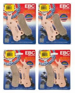 EBC R Series Front/Rear 4 Sets Brake Pads Can Am Maverick X3 2017-2023