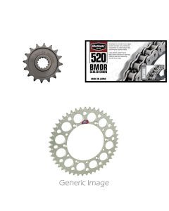 520 BMOR Chain, Front ST & Rear Alum Sprocket Kit KAWASAKI Ninja ZX-6R 2007-2012