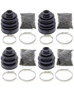 Complete Front Inner & Outer CV Boot Repair Kit LT-4WD 250 Quad Runner 88-96