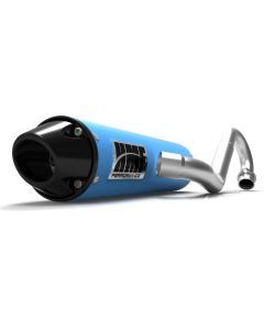 HMF Muffler Can-Am Outlander MAX 13-24 Octane Blue Performance Full System Exhaust Black Euro End Cap