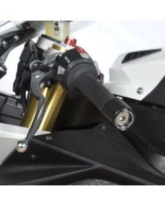 R&G Racing Black Bar End Sliders For 2009-2014 BMW HP4 ABS