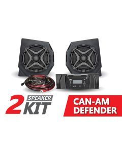 SSV Works 2 Speaker Audio Kit For Can-Am Defender HD10 2016-2022 DF-2A