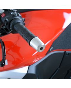R&G Racing Stainless Steel Bar Ends For 2021-2022 Ducati Multistrada V4