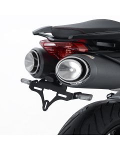 R&G Racing Black Tail Tidy License Plate Holder For 2008-2016 Aprilia Shiver 750