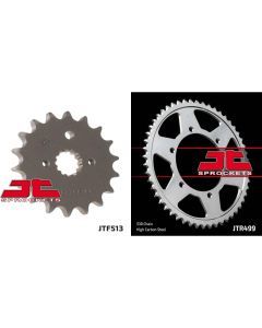 Front & Rear Sprocket Kit for SUZUKI GSX-R750 WT,WV SRAD-USA 96-97 JT Sprockets
