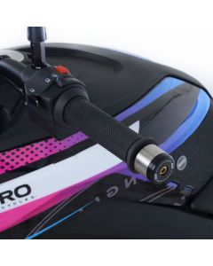 R&G Racing Black Bar End Sliders For 2019-2020 Zero DSR ZF14.4