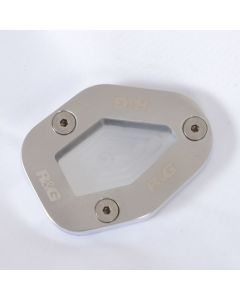 R&G Racing Silver Kickstand Shoe For 2007-2009 Triumph Tiger 1050 PKS0005SI