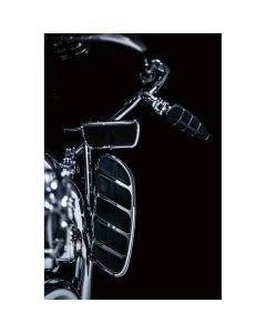 Kuryakyn Kinetic Brake Pedal Pads Chrome