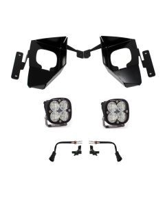Baja Designs Fog Pocket Light Kit Squadron Sport Series Wide Cornering Pattern Clear Lens 447536