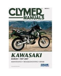CLYMER SERVICE REPAIR MANUAL M474-3 KAWASAKI KLR650 1998 1999 2000 2001 2002 650
