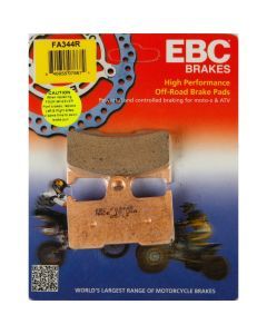 EBC 1 Pair Sintered R Series Heavy-Duty Brake Pads MPN FA344R